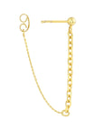 14 karat gold earrings
