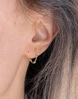 14k gold stud earrings