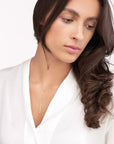 14k gold lariat necklace