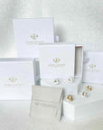 Elegant 14K Solid Gold Cable Chain Anklet with Dainty Disc Charms