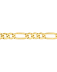gold figaro chain bracelet