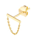 bar stud earrings