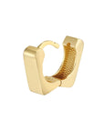gold hoop earrings 14k solid