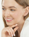 gold butterfly earrings