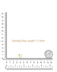 front back earrings