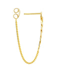 14 carat gold earrings