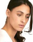 gold bar stud earrings