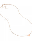 heart pendant necklace gold