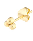 gold ball earrings