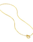 14k gold connector clasp