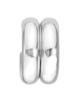 open hoop earrings