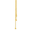 long gold earrings