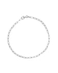 gold paperclip chain bracelet