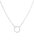 gold karma necklace