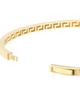 14k solid gold bangle bracelet