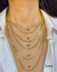 gold cuban link chain