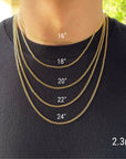 14K Gold Chain For Men