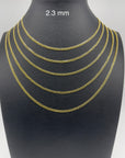 solid gold necklace