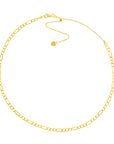 14k link chain necklace