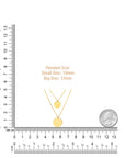 gold pendant necklace