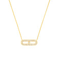 gold paperclip necklace