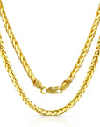 gold wheat chain