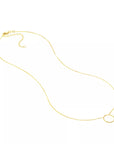 open circle necklace