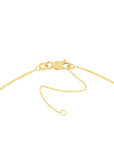 Delicate 14K Solid Gold Disc Anklet with Lobster Clasp