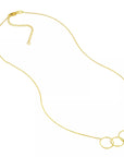 3 circle necklace