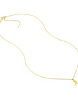 cowboy boot necklace gold