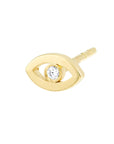evil eye stud earrings