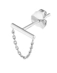 14k white gold earrings