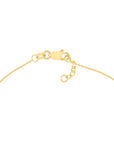 solid gold heart bracelet