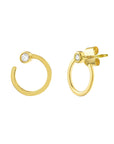 14k solid gold earrings
