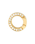 solid gold charm holder