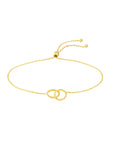 gold bolo bracelet