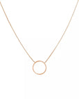 rose gold necklace