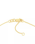 14k yellow gold ankle bracelet lobster clasp
