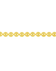 real gold ankle bracelet