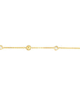 beaded gold bracelet