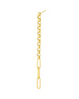 14k gold drop earrings