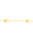 star bracelet gold