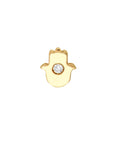 hamsa stud earrings