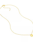 14k gold star necklace