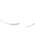 white gold hoop earrings