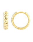 14k gold hoop earrings