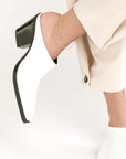 14k gold paperclip anklet