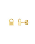 padlock earrings