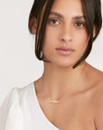 Love You More necklace in 14K solid yellow gold