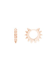 14k gold hoop earrings